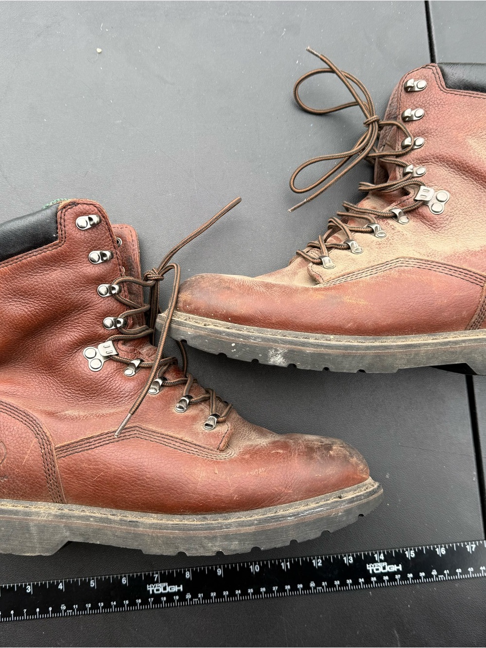 Georgia Boot Comfort Core Brown Leather Work Boots